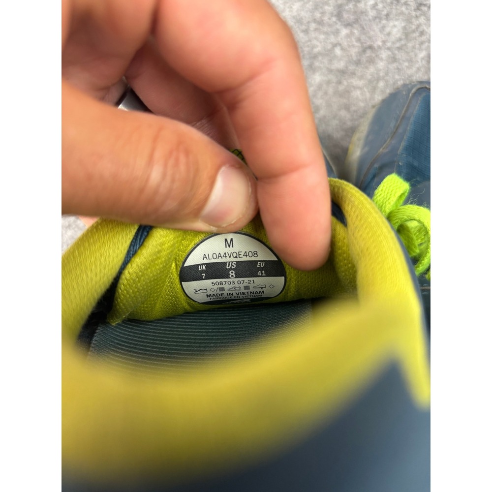 Altra‎ Lone Peak 5 Trail Running Shoes Mens 8 Blue Green Zero Drop AL0A4VQE408 - Picture 7 of 8